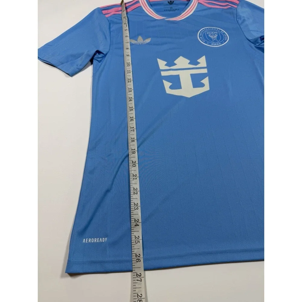 Adidas Inter Miami Lionel Messi Men's Size XS 25/26 Third Soccer Jersey Blue